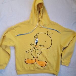 Warner Bros. Looney Tunes Yellow Tweety Bird Hoodie